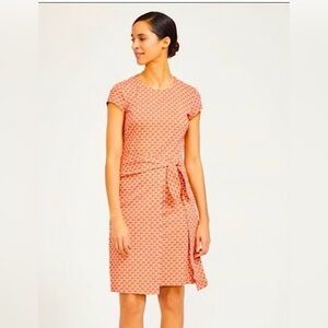 J. McLaughlin Catalina Havana Faux Wrap Dress